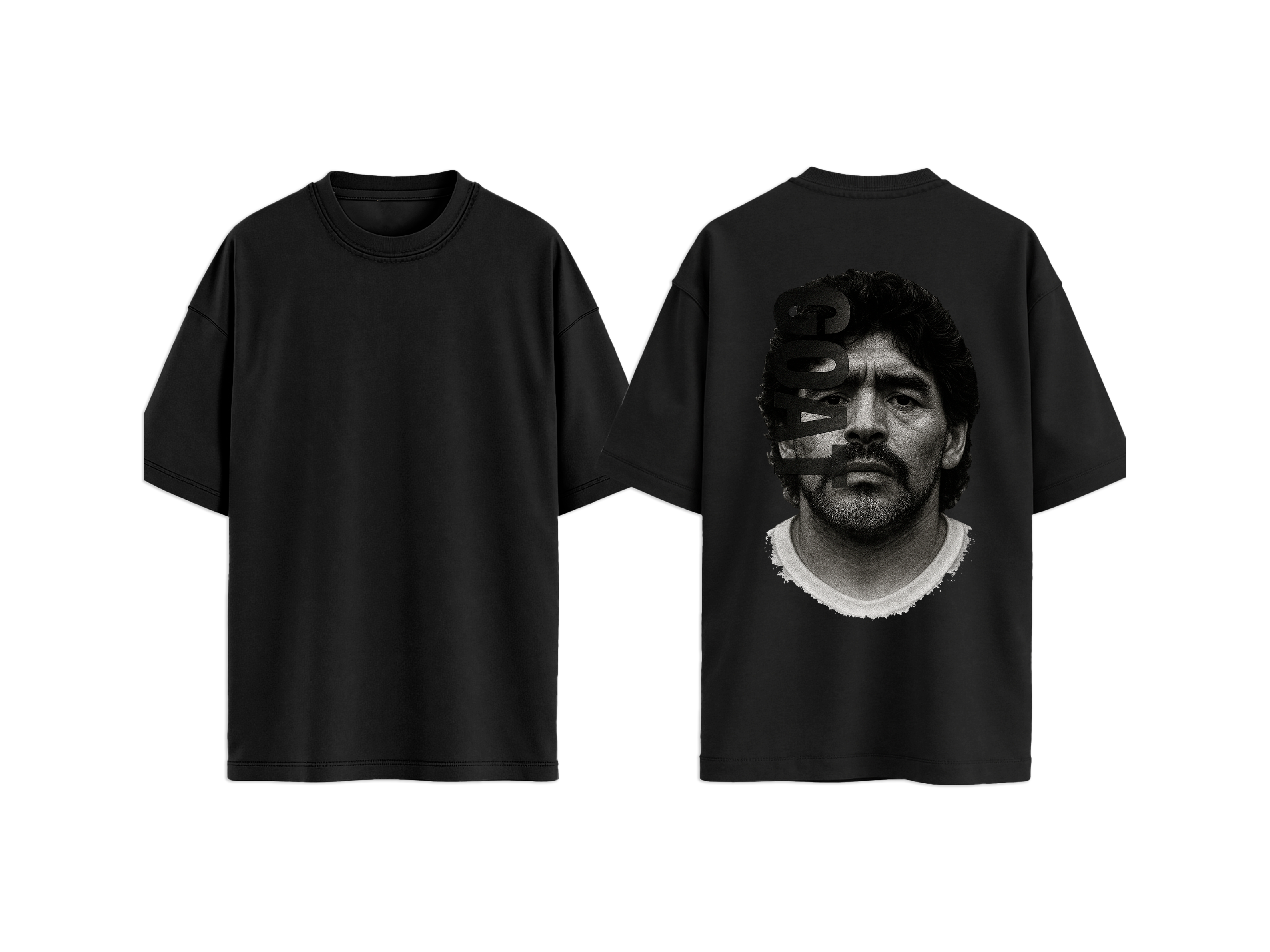 T-SHIRT MARADONA GOAT
