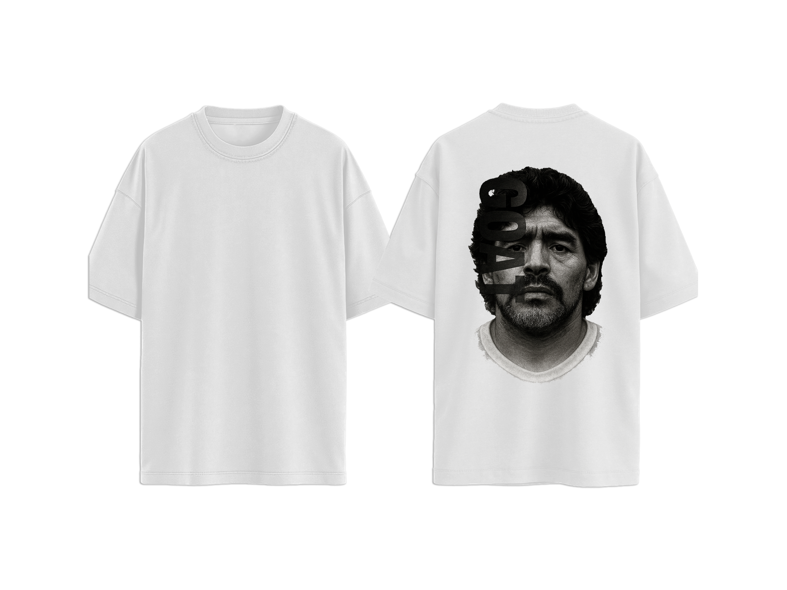 T-SHIRT MARADONA GOAT