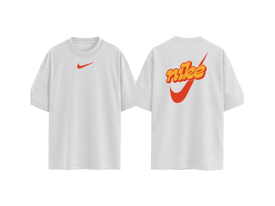 T-SHIRT NIK€ ARANCIONE